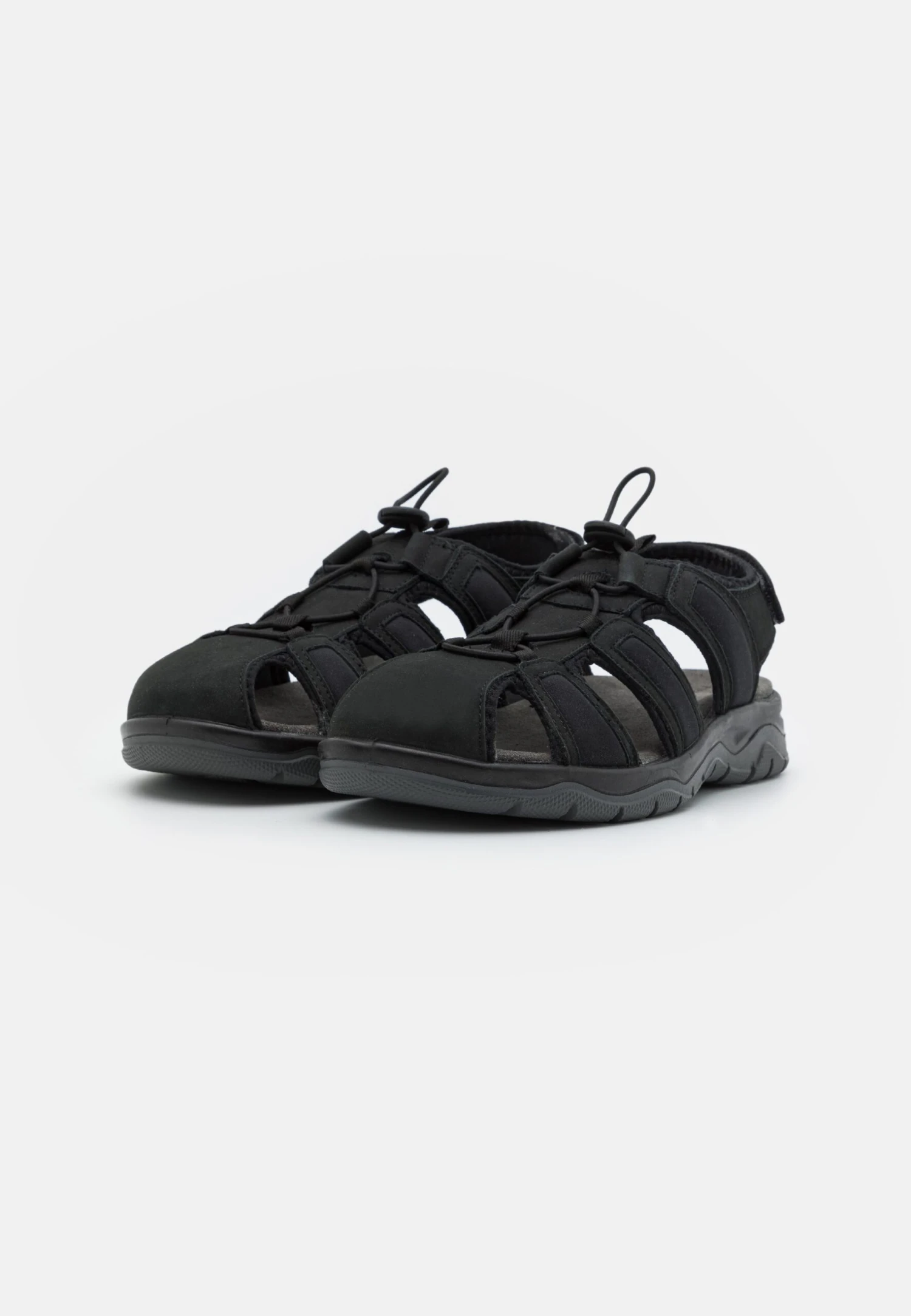 Pier One Leather - Outdoorsandalen - Black 4 Pier One Leather - Outdoorsandalen - Black - Afbeelding 2