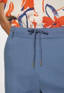 Pier One Linen Blend Drawcord Shorts- Shorts - Blue 11 Pier One Linen Blend Drawcord Shorts- Shorts - Blue -Pier One 87c8fc6ffcc340718daf1bf023c8502d