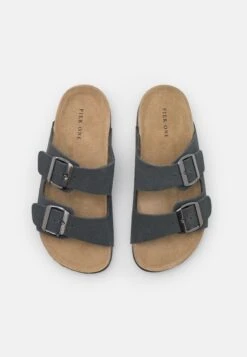 Pier One Leather Unisex - Pantoffels - Dark Grey 11 Pier One Leather Unisex - Pantoffels - Dark Grey -Pier One 8b654ec462244e0499e82e9205e49532