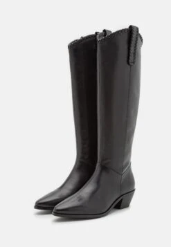 Pier One Leather - Cowboy-/Bikerlaarzen - Black 10 Pier One Leather - Cowboy-/Bikerlaarzen - Black -Pier One 8c389255c60d4a6aae0101e1126c34b5