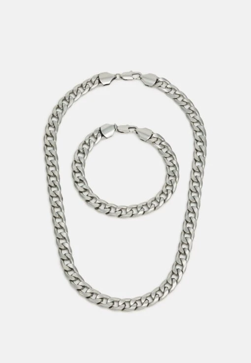 Pier One 2Pack Set - Ketting - Silver-Coloured