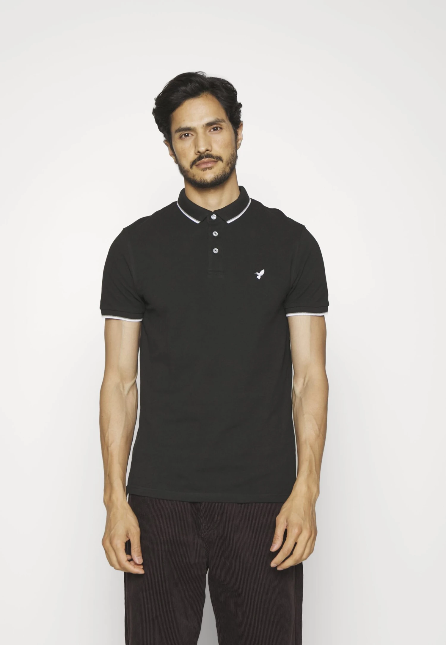 Pier One 2 Pack - Poloshirt - Black/Dark Blue 4 Pier One 2 Pack - Poloshirt - Black/Dark Blue - Afbeelding 2