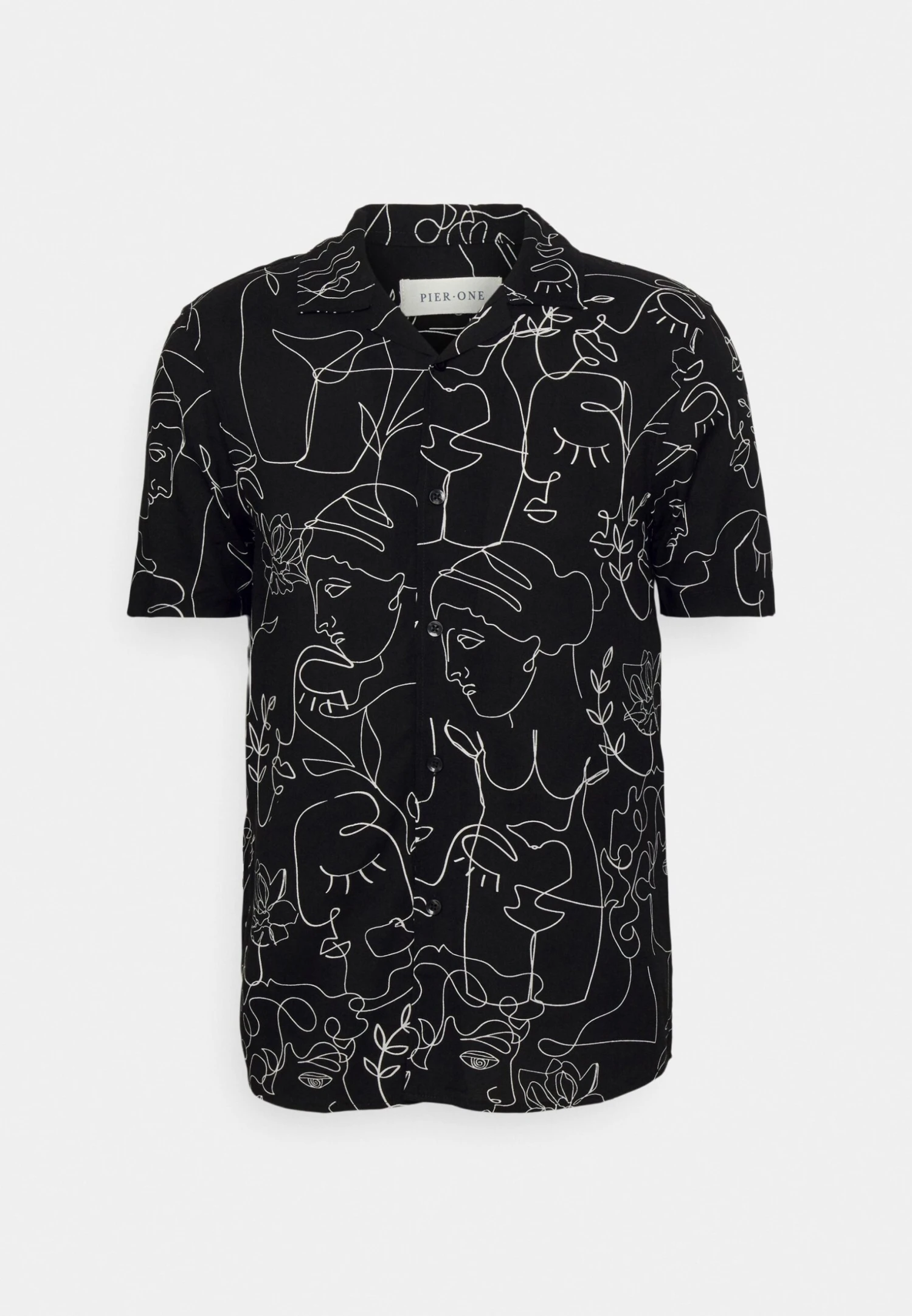 Pier One Resort Regular - Overhemd - Black 7 Pier One Resort Regular - Overhemd - Black - Afbeelding 5