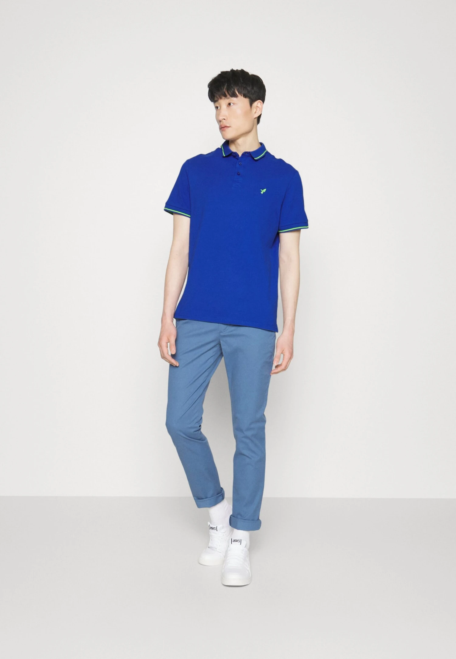 Pier One Neon Tipping Birdy - Poloshirt - Blue 4 Pier One Neon Tipping Birdy - Poloshirt - Blue - Afbeelding 2