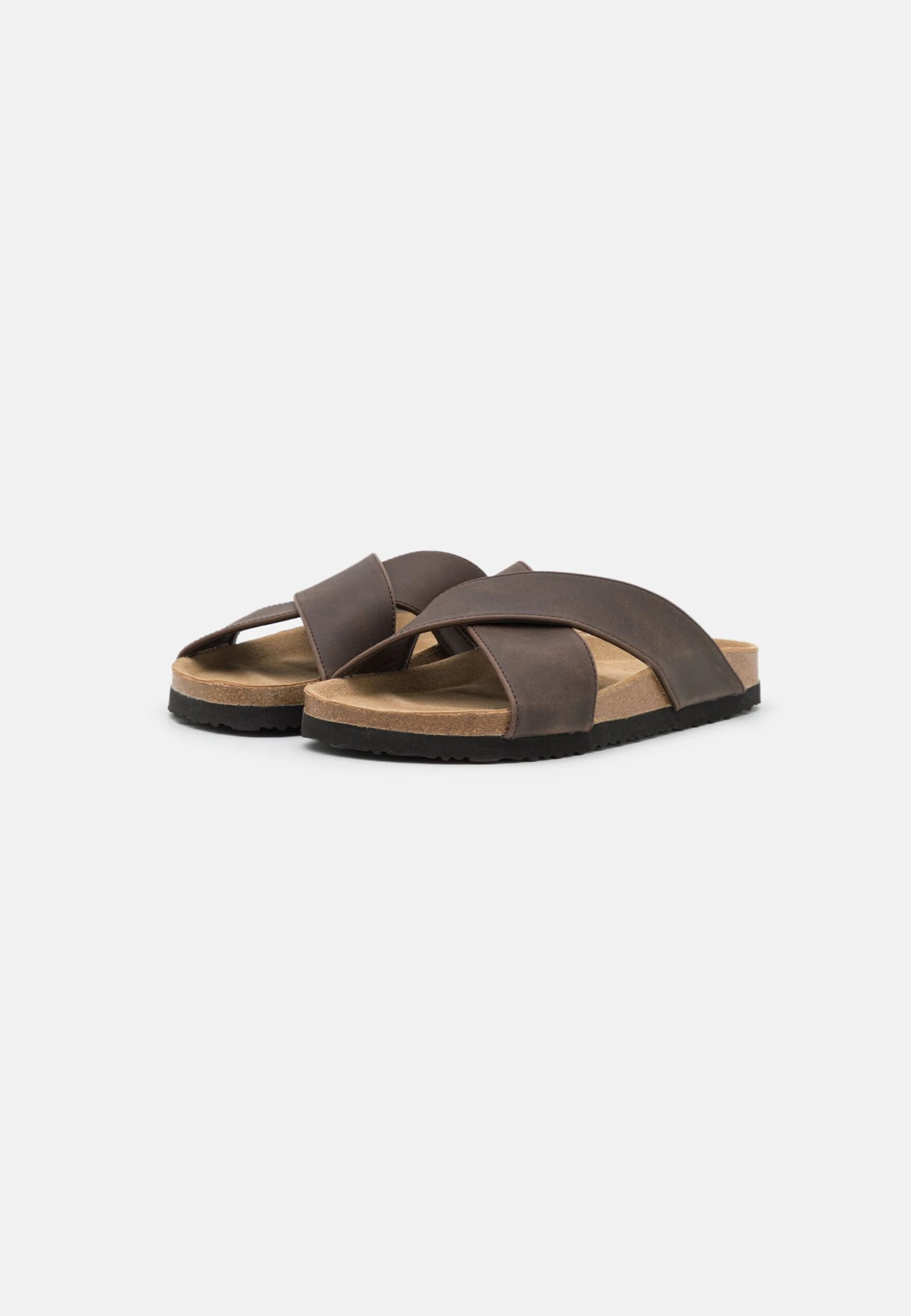 Pier One Unisex - Pantoffels - Brown 4 Pier One Unisex - Pantoffels - Brown - Afbeelding 2