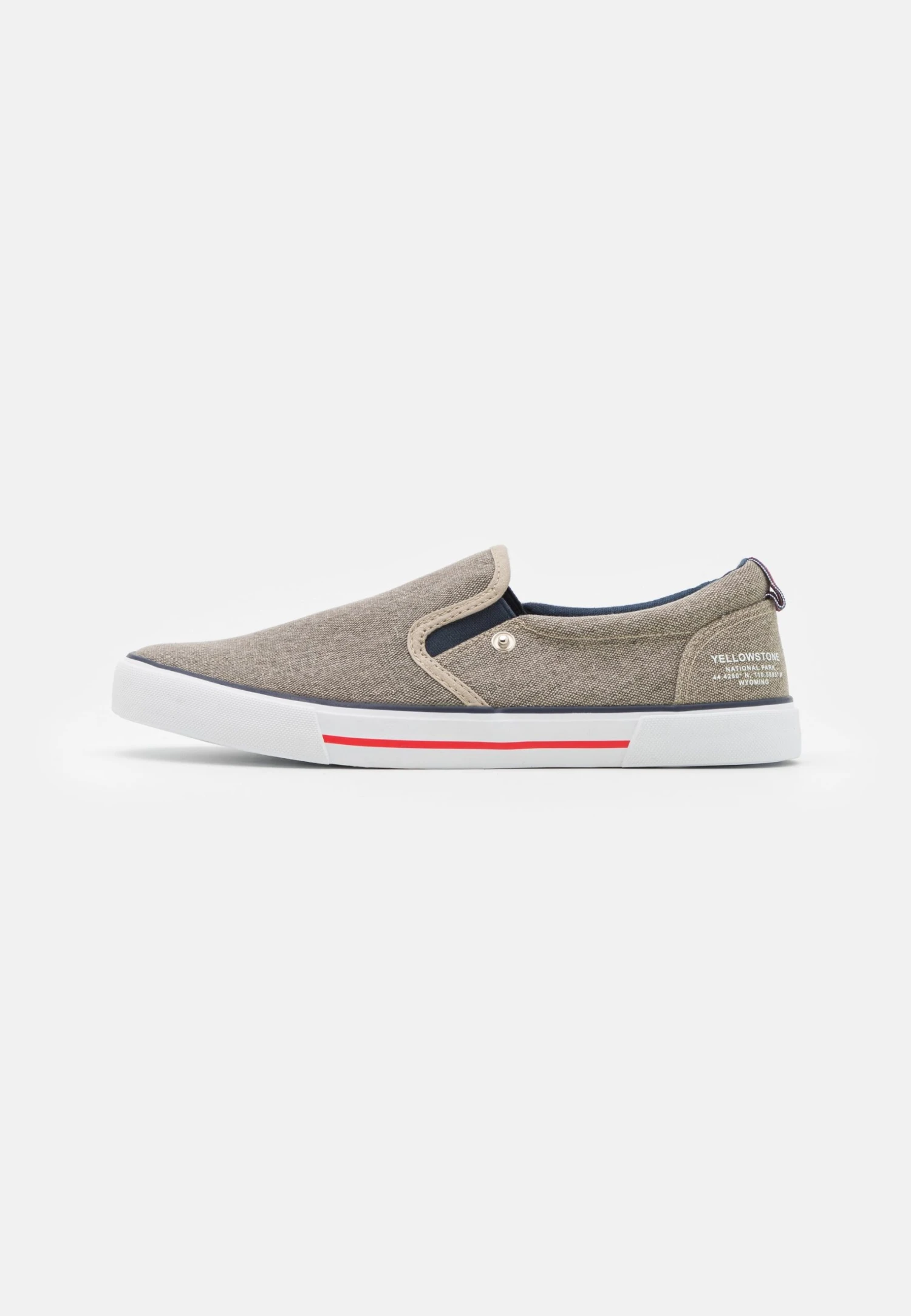 Pier One Unisex - Sneakers Laag - Taupe 3 Pier One Unisex - Sneakers Laag - Taupe