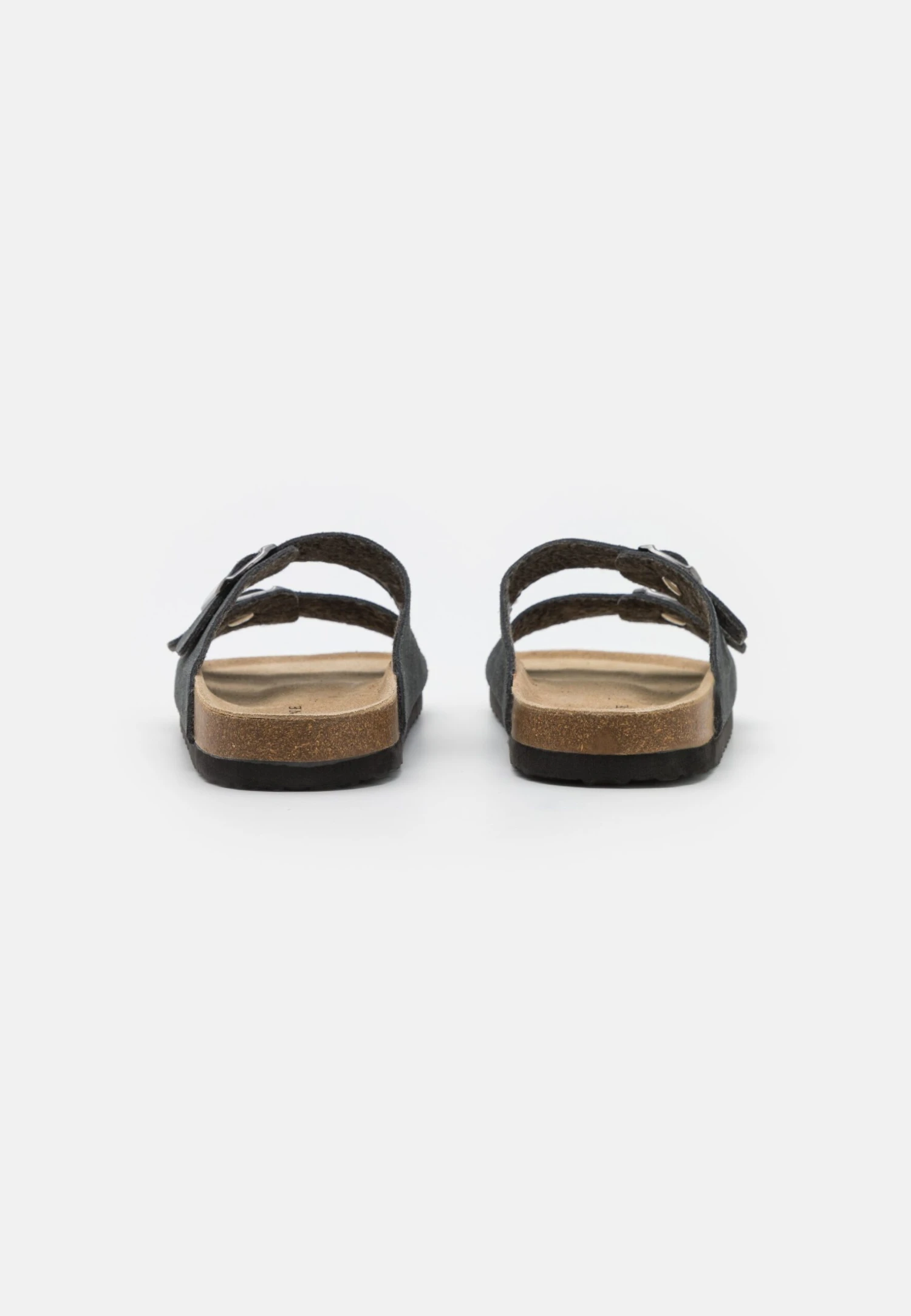 Pier One Leather Unisex - Pantoffels - Dark Grey 5 Pier One Leather Unisex - Pantoffels - Dark Grey - Afbeelding 3