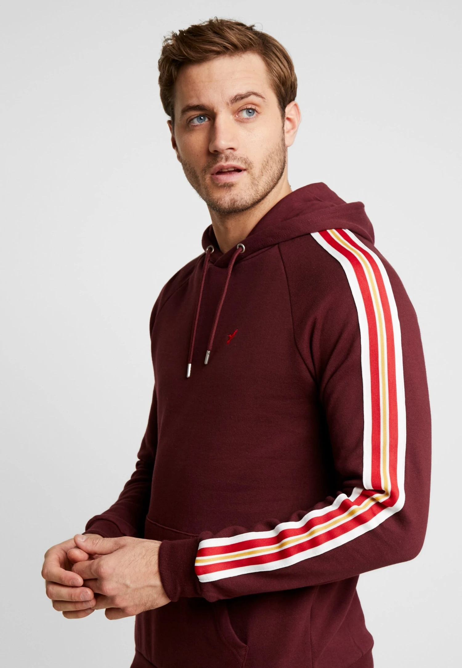 Pier One Hoodie -Bordeaux 6 Pier One Hoodie -Bordeaux - Afbeelding 4