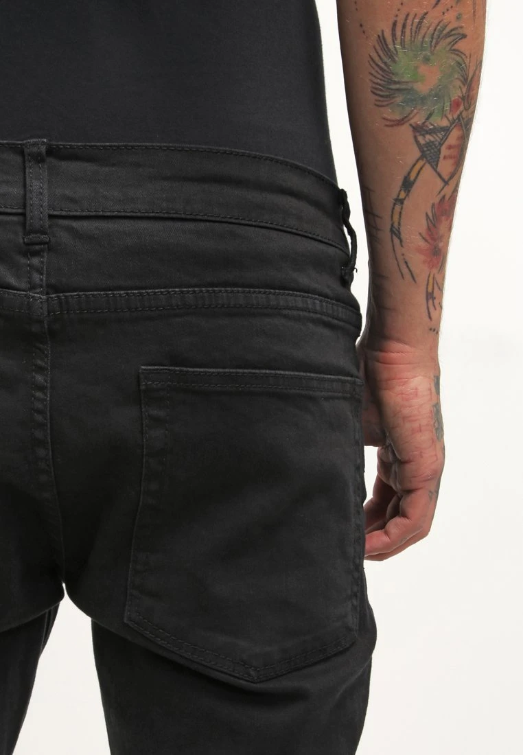 Pier One Slim Fit Jeans - Black Denim 8 Pier One Slim Fit Jeans - Black Denim - Afbeelding 6