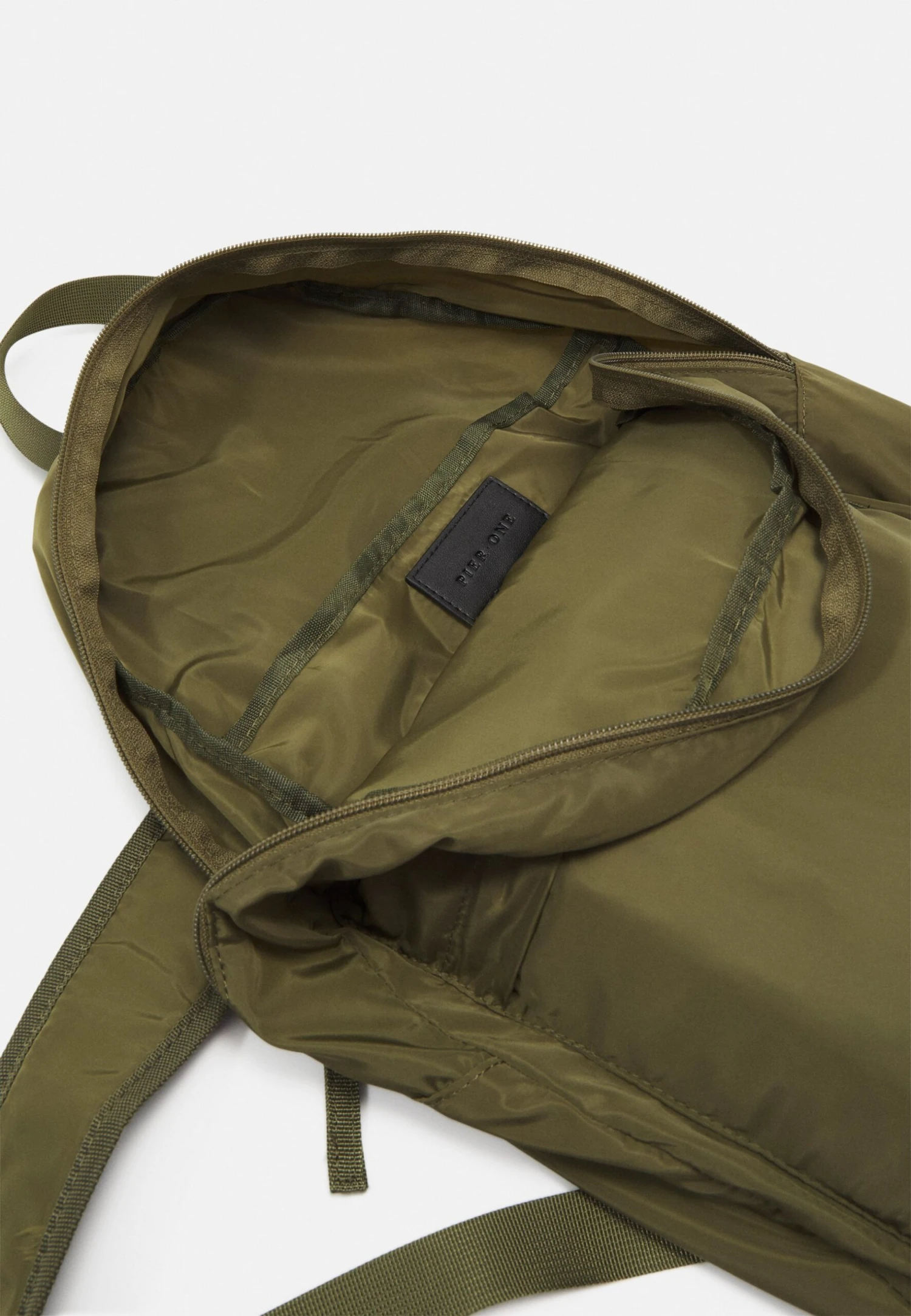 Pier One Travel Compact Backpack Foldable Unisex - Rugzak - Khaki 5 Pier One Travel Compact Backpack Foldable Unisex - Rugzak - Khaki - Afbeelding 3