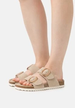 Pier One Leather - Muiltjes - Beige