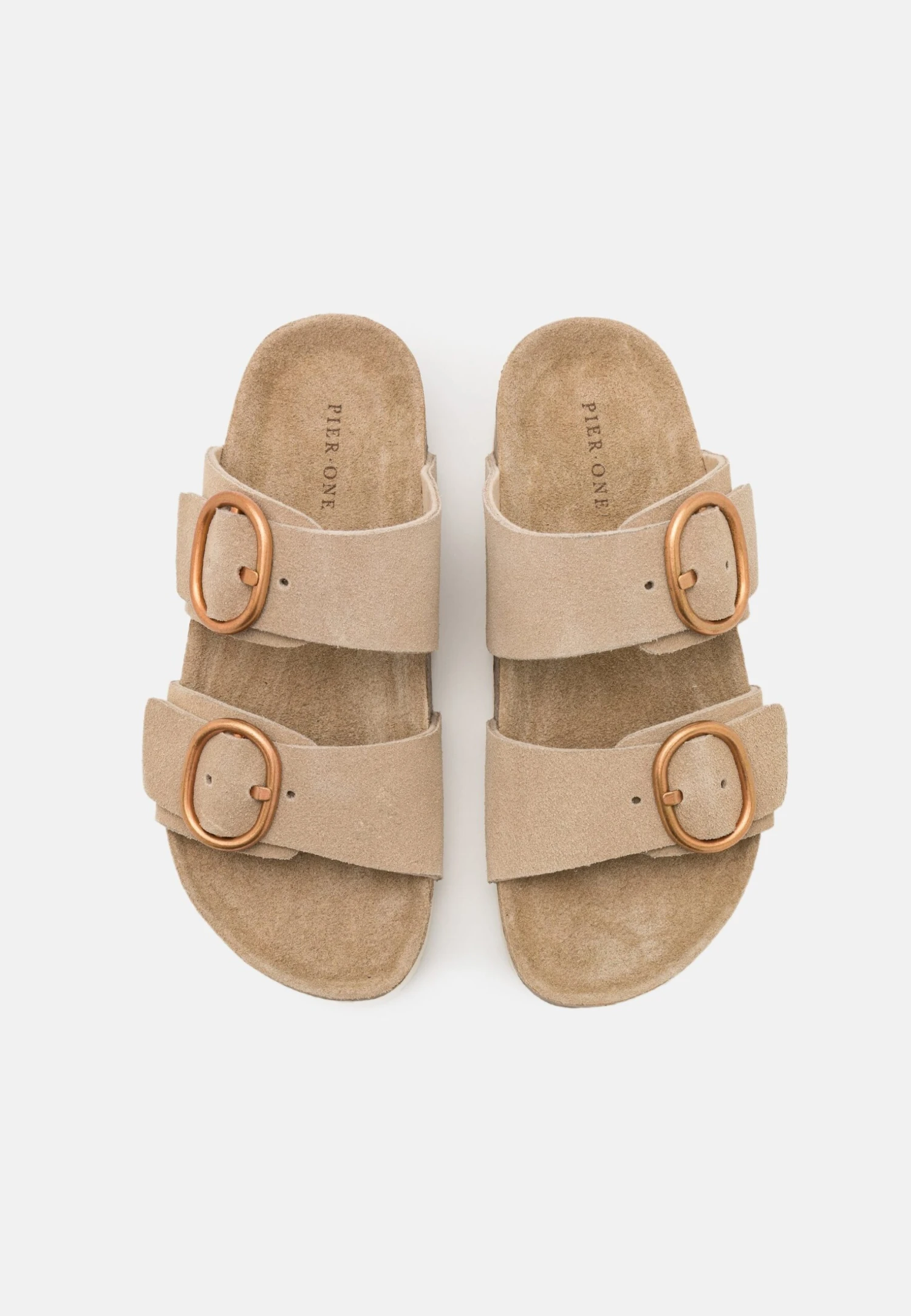 Pier One Leather - Muiltjes - Beige 8 Pier One Leather - Muiltjes - Beige - Afbeelding 6