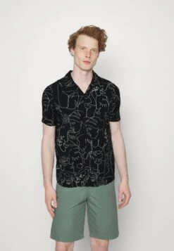 Pier One Resort Regular - Overhemd - Black