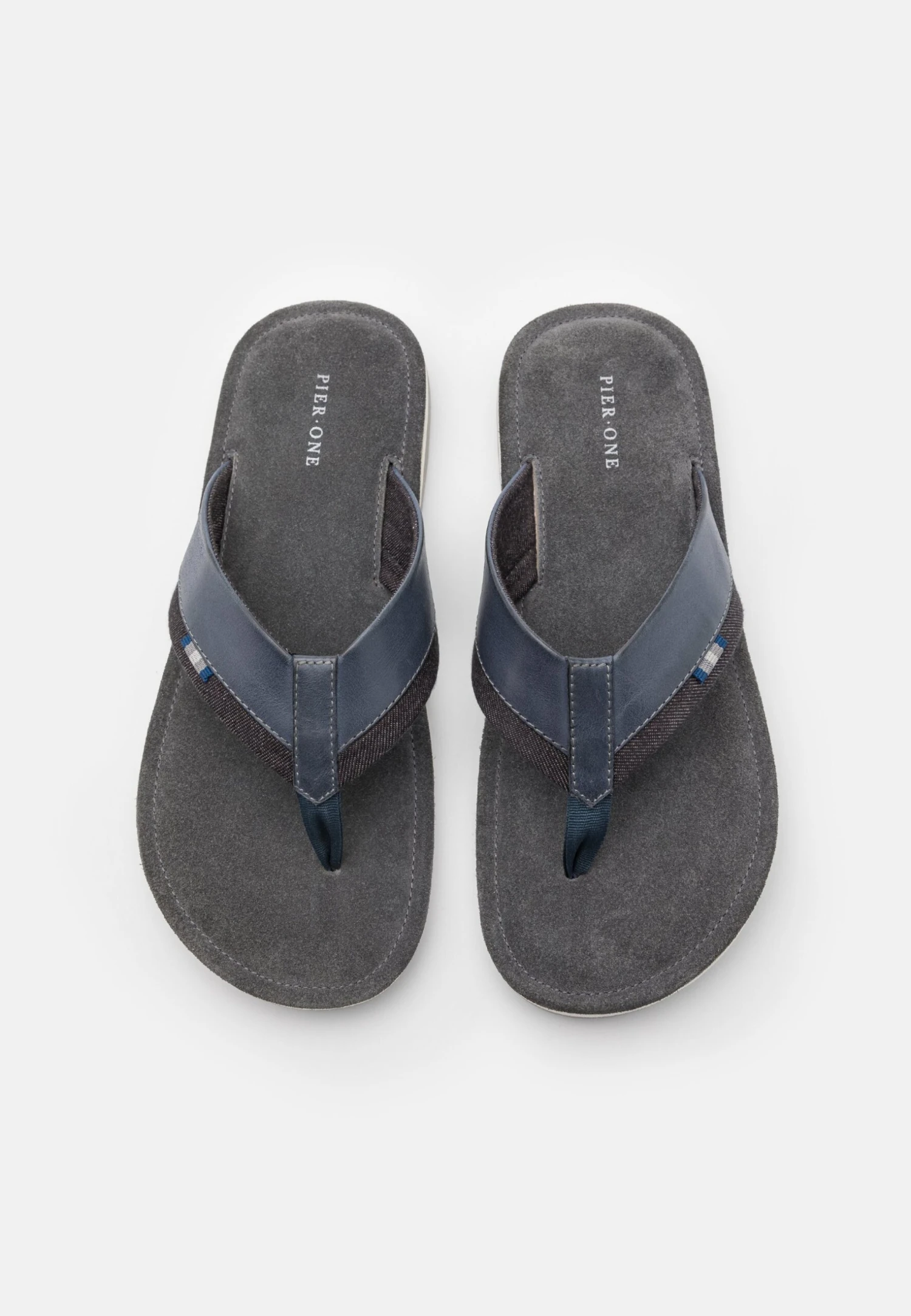 Pier One Leather - Teensandalen - Blue 6 Pier One Leather - Teensandalen - Blue - Afbeelding 4