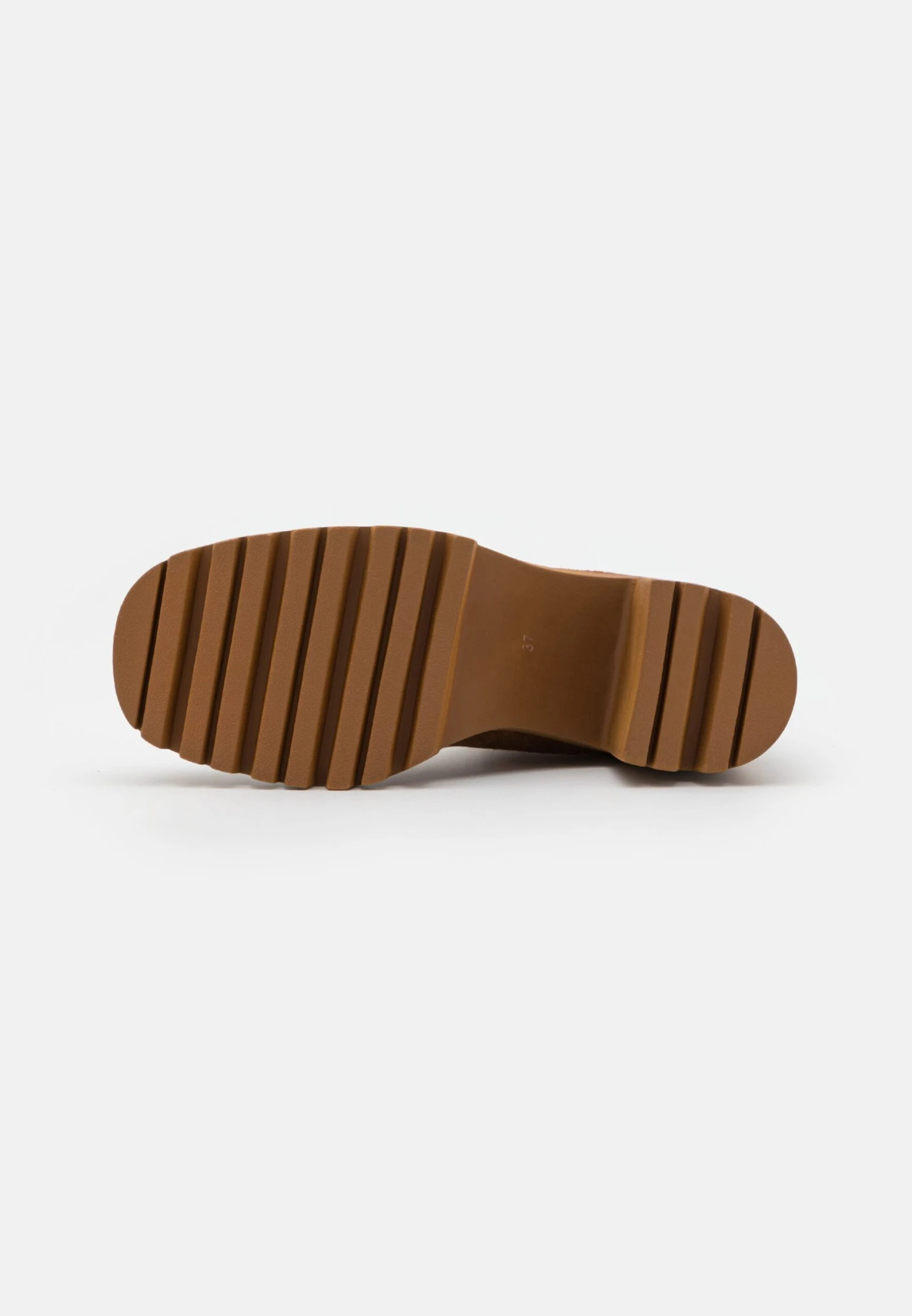 Pier One Leather - Enkellaarsjes Met Hoge Hak - Cognac 7 Pier One Leather - Enkellaarsjes Met Hoge Hak - Cognac - Afbeelding 5