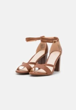 Pier One Leather - Sandalen Met Hoge Hak - Cognac 10 Pier One Leather - Sandalen Met Hoge Hak - Cognac -Pier One 9e82db66f2564588b21964fb5ff4fc0e