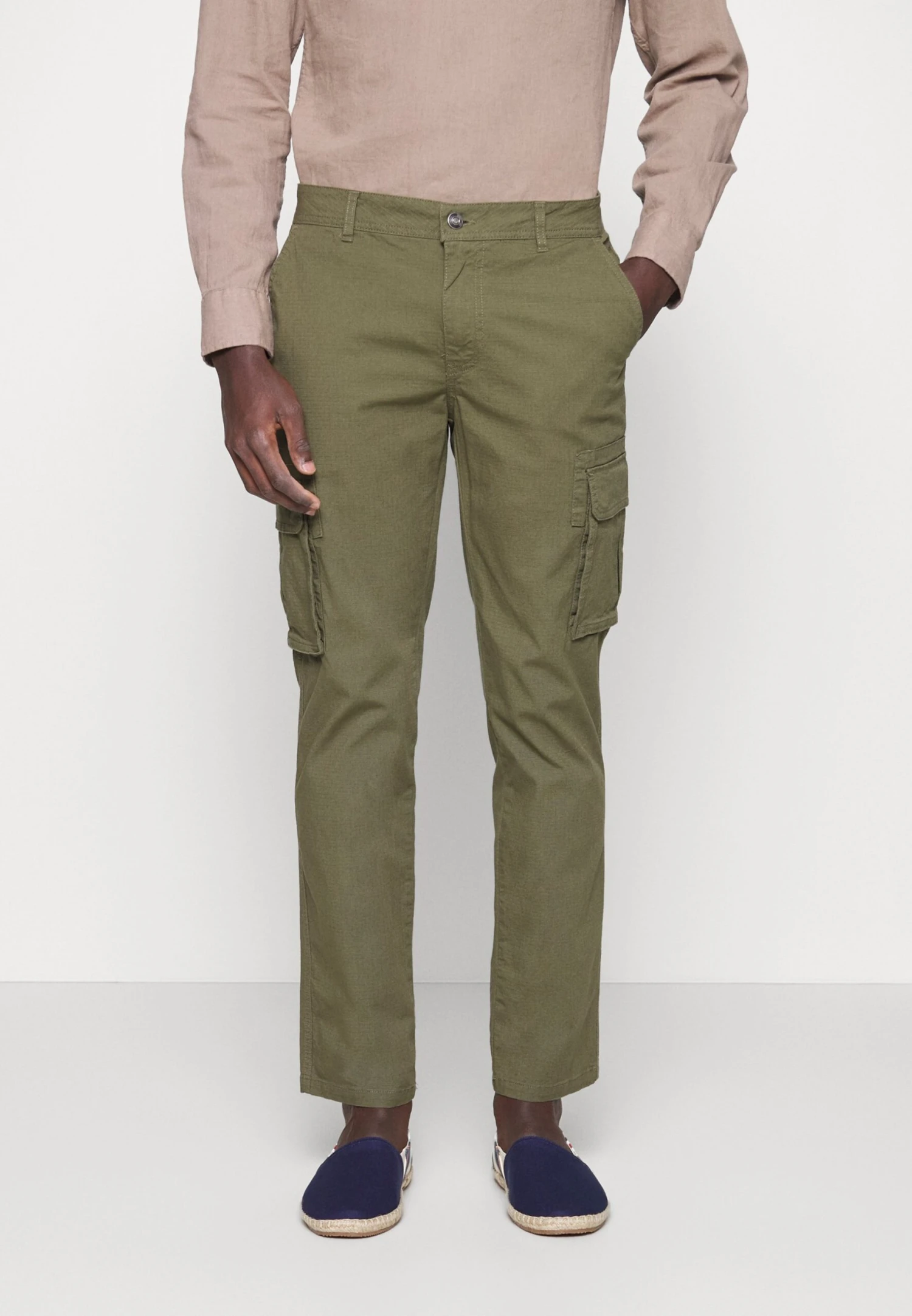 Pier One Cargobroek -Olive 6 Pier One Cargobroek -Olive - Afbeelding 4