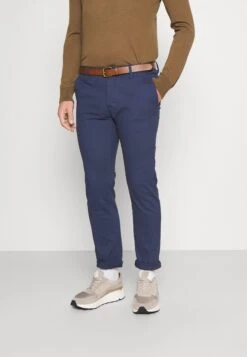 Pier One Belted - Chino - Dark Blue