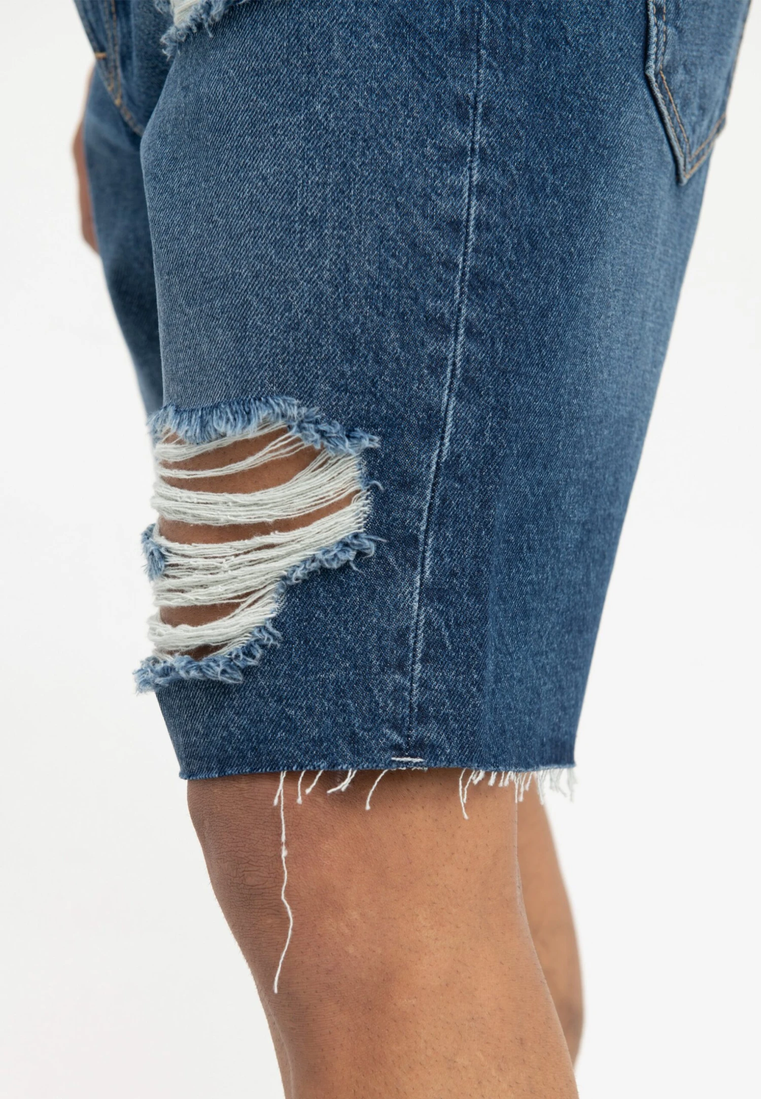 Pier One Jeansshort - Dark Blue Denim 9 Pier One Jeansshort - Dark Blue Denim - Afbeelding 7