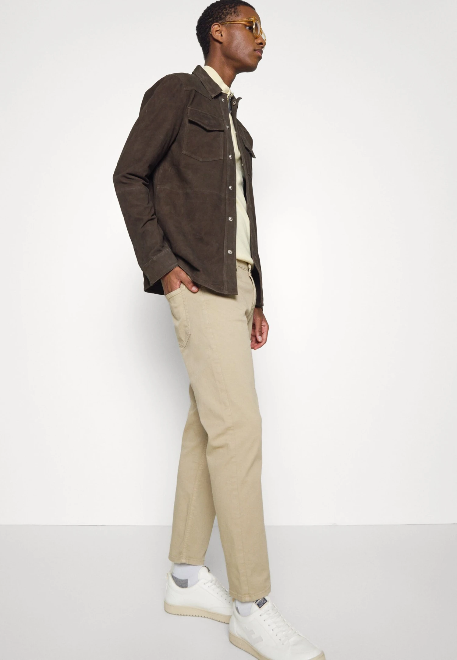 Pier One Slim Fit Jeans - Beige 6 Pier One Slim Fit Jeans - Beige - Afbeelding 4