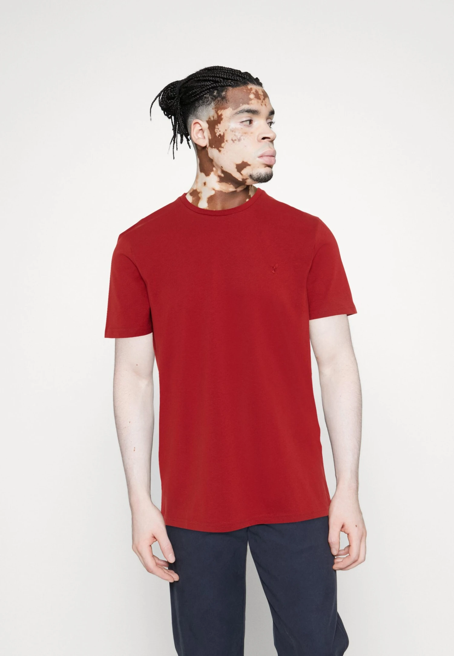 Pier One 5 Pack - T-Shirt Basic - Dark Blue/White/Red 7 Pier One 5 Pack - T-Shirt Basic - Dark Blue/White/Red - Afbeelding 5