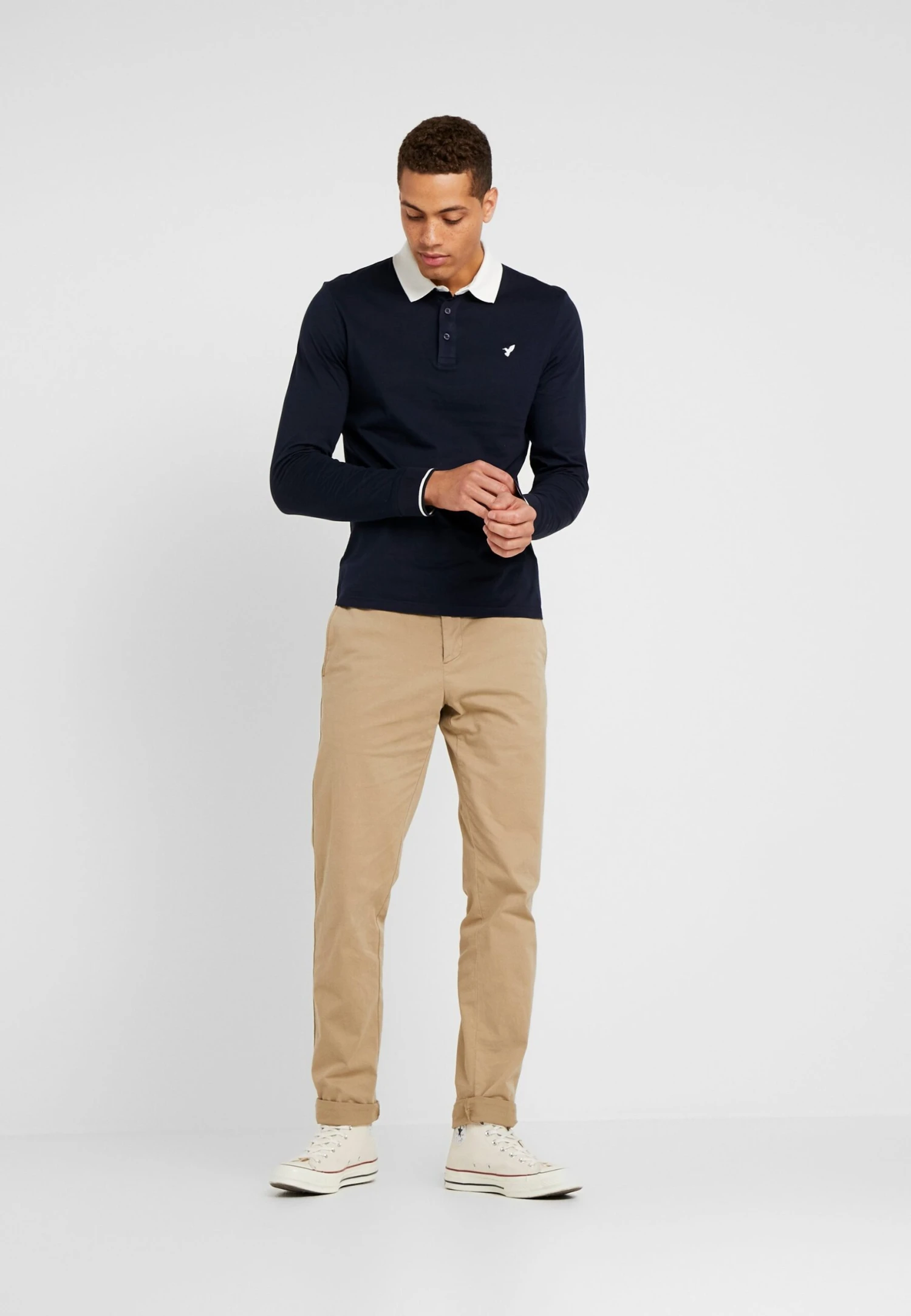 Pier One Muscle Fit - Poloshirt - Dark Blue 4 Pier One Muscle Fit - Poloshirt - Dark Blue - Afbeelding 2