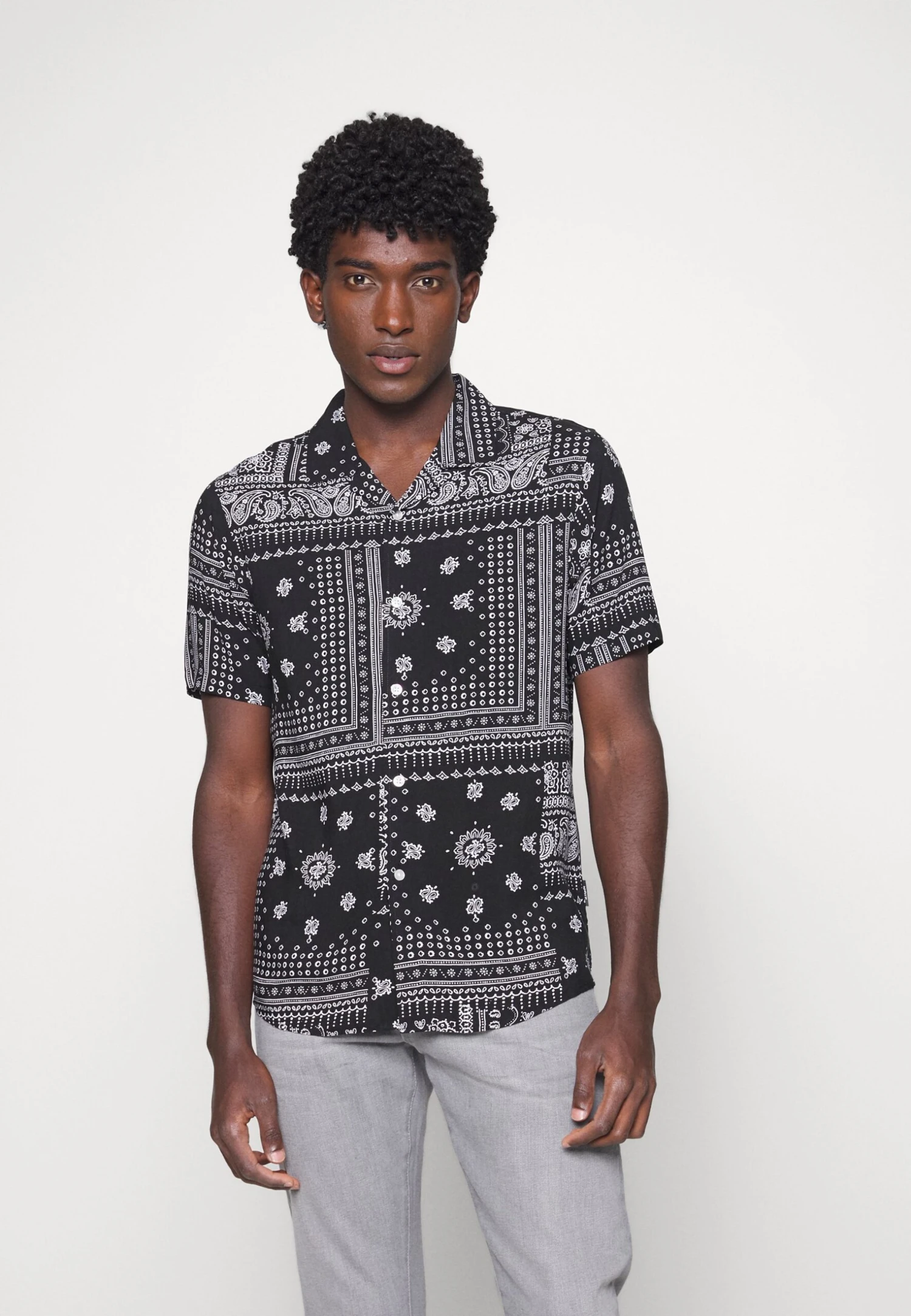 Pier One Unisex - Overhemd - Black 6 Pier One Unisex - Overhemd - Black - Afbeelding 4