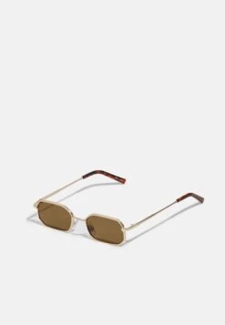 Pier One Unisex - Zonnebril - Gold-Coloured/Brown