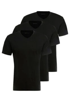 Pier One 3 Pack- T-Shirt Basic - Black -Pier One aabb34e171c641efaffc9ee8ffa3d0d4