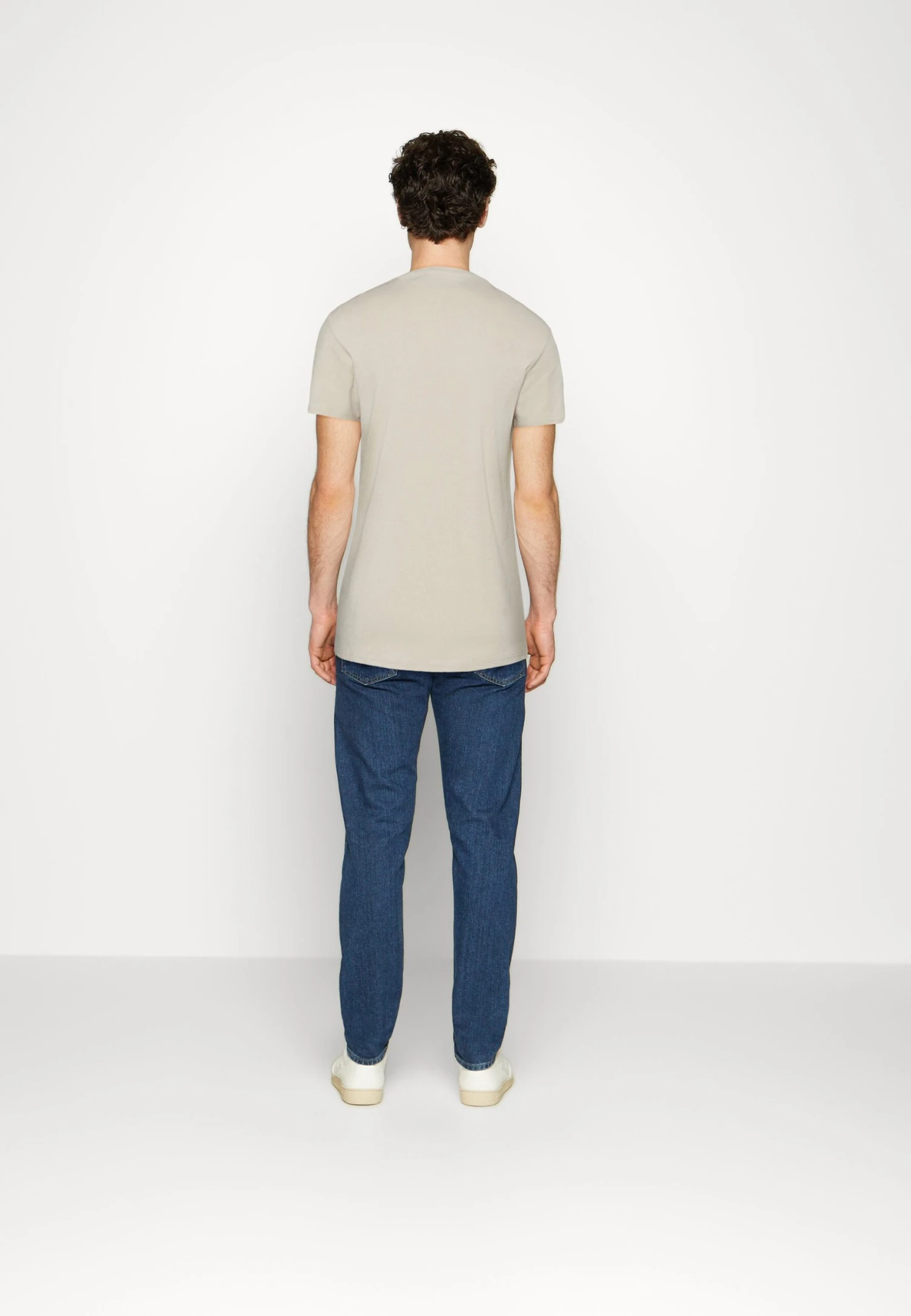 Pier One 3 Pack - T-Shirt Basic - Brown/Beige/Light Blue 5 Pier One 3 Pack - T-Shirt Basic - Brown/Beige/Light Blue - Afbeelding 3