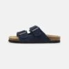 Pier One Leather Unisex - Pantoffels - Dark Blue 1 Pier One Leather Unisex - Pantoffels - Dark Blue -Pier One b13899dd50b84bc99f5130720abe58aa
