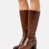 Pier One Leather - Laarzen - Dark Brown 1 Pier One Leather - Laarzen - Dark Brown -Pier One b4d8e5db52414a5d8ff4c43b8e02fa77