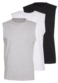 Pier One 3 Pack - T-Shirt Basic - Grey/White/Black 16 Pier One 3 Pack - T-Shirt Basic - Grey/White/Black -Pier One b7095e703ec24c8694069d82098fed74