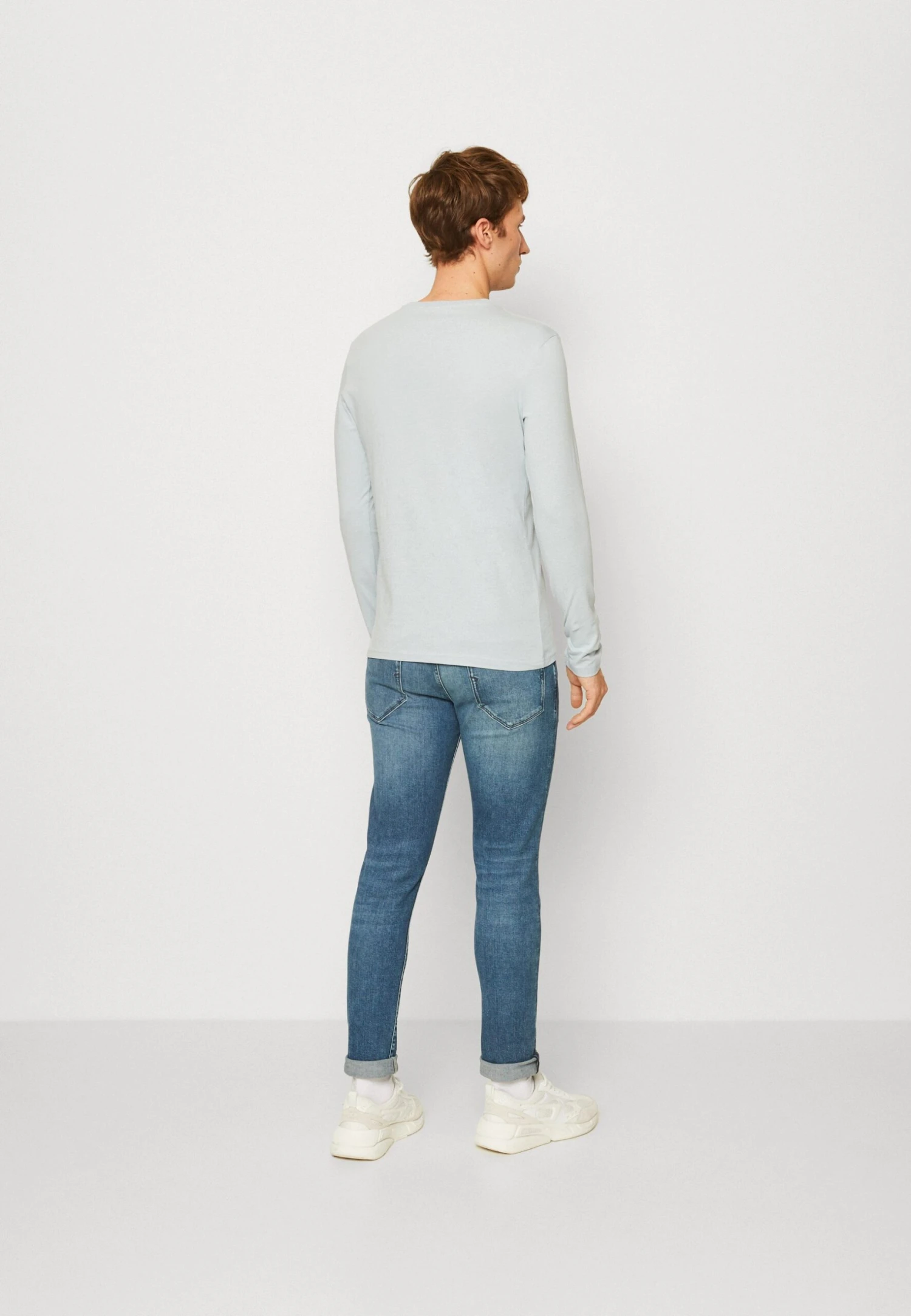 Pier One 2 Pack - Longsleeve - Light Blue/Dark Blue 5 Pier One 2 Pack - Longsleeve - Light Blue/Dark Blue - Afbeelding 3