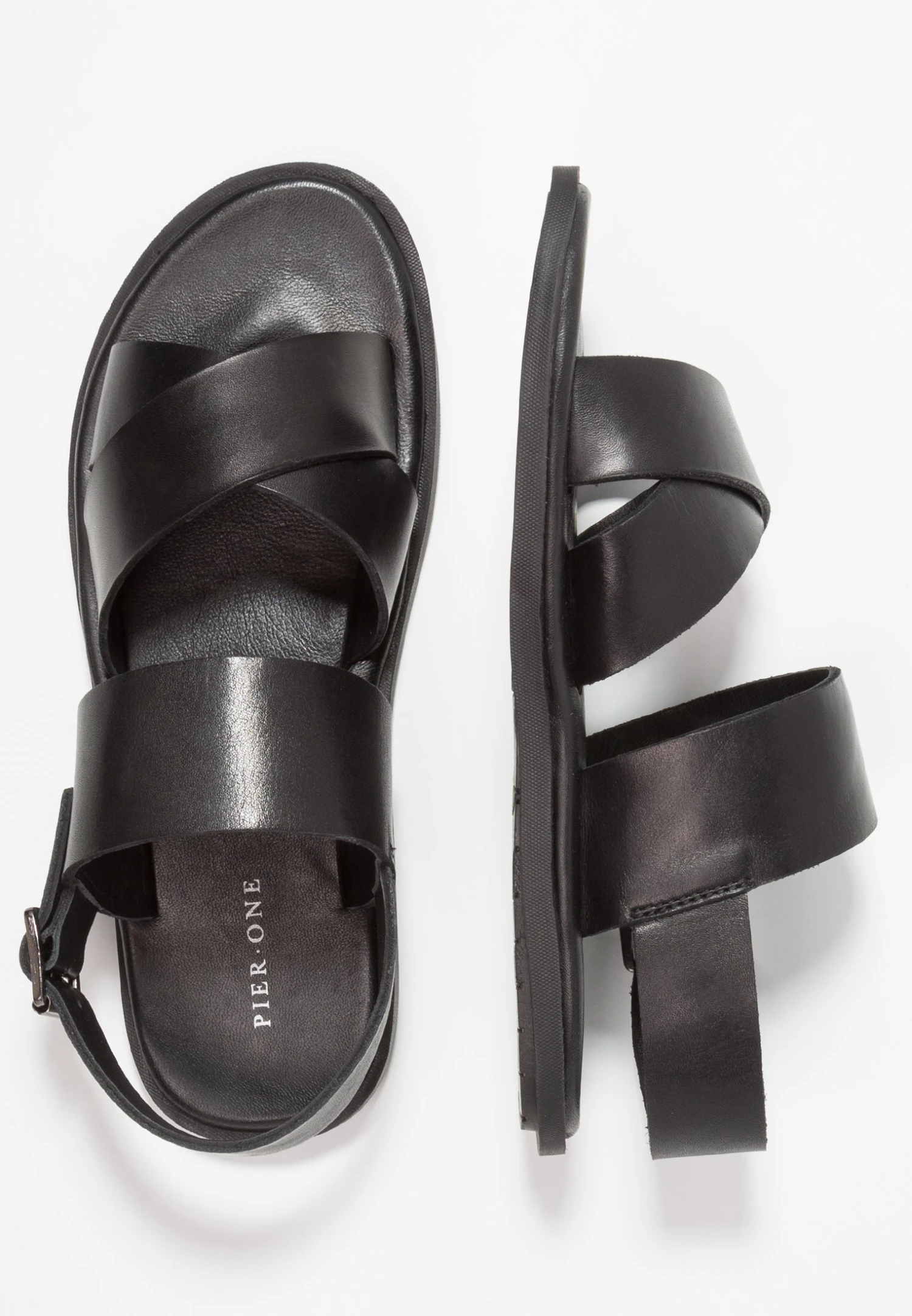Pier One Sandalen - Black 4 Pier One Sandalen - Black - Afbeelding 2