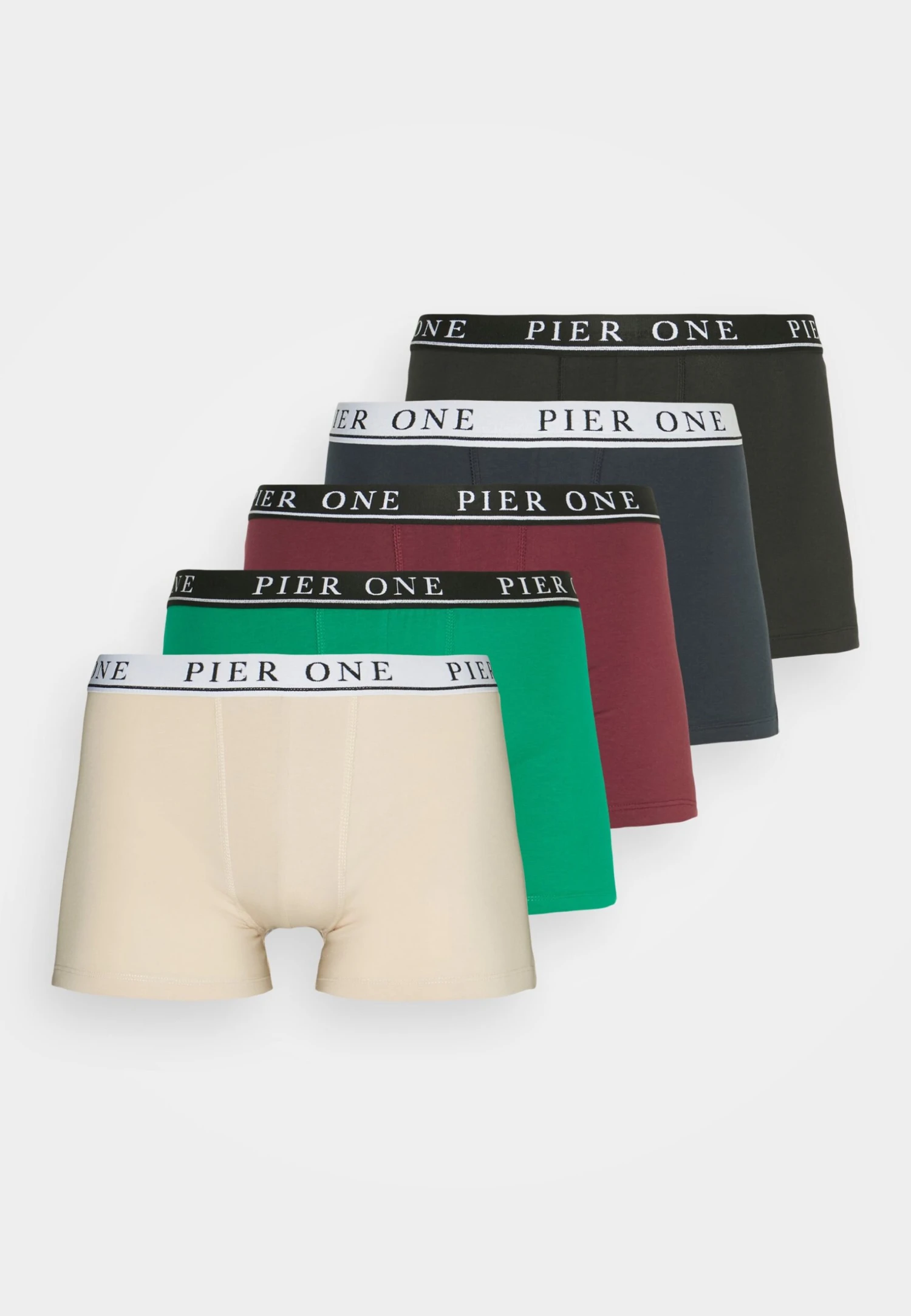 Pier One 5 Pack - Onderbroeken - Beige/Green/Bordeaux 7 Pier One 5 Pack - Onderbroeken - Beige/Green/Bordeaux - Afbeelding 5