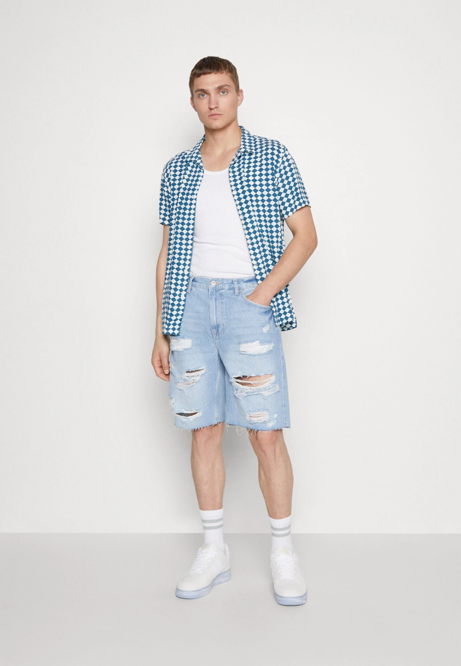 Pier One Jeansshort - Blue Denim 7 Pier One Jeansshort - Blue Denim - Afbeelding 5