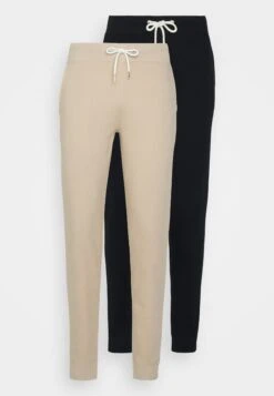 Pier One 2 Pack - Trainingsbroek - Tan/Black