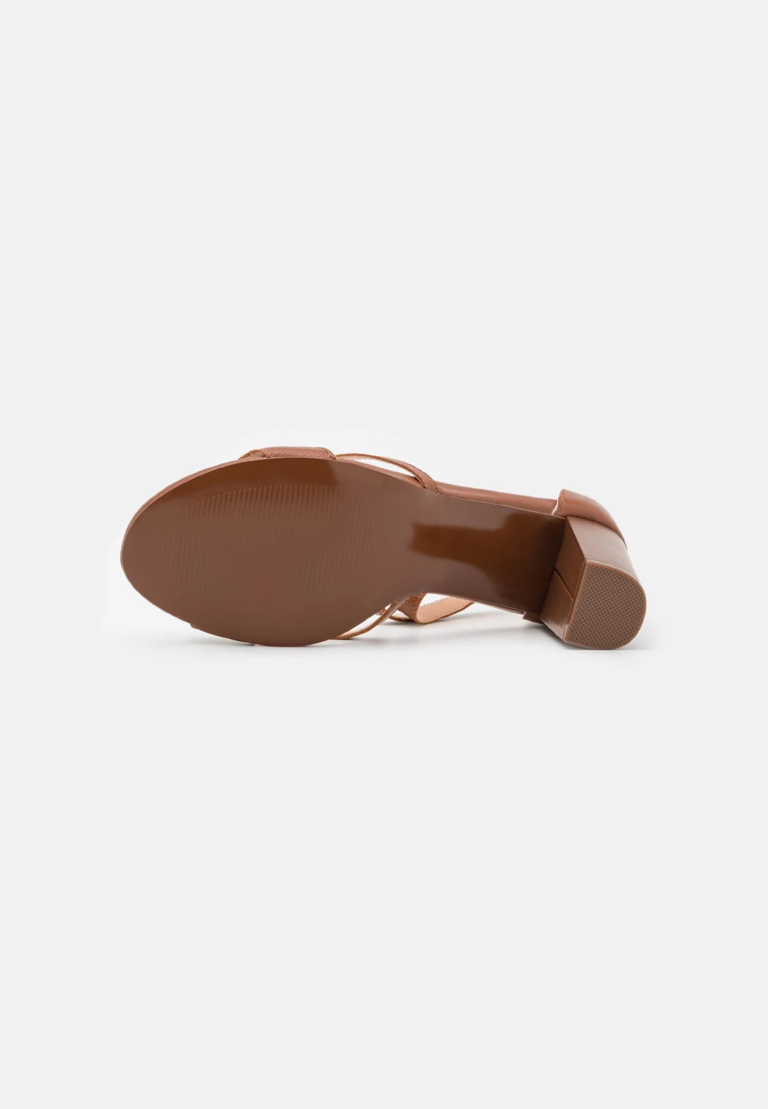 Pier One Leather - Sandalen Met Hoge Hak - Cognac 7 Pier One Leather - Sandalen Met Hoge Hak - Cognac - Afbeelding 5