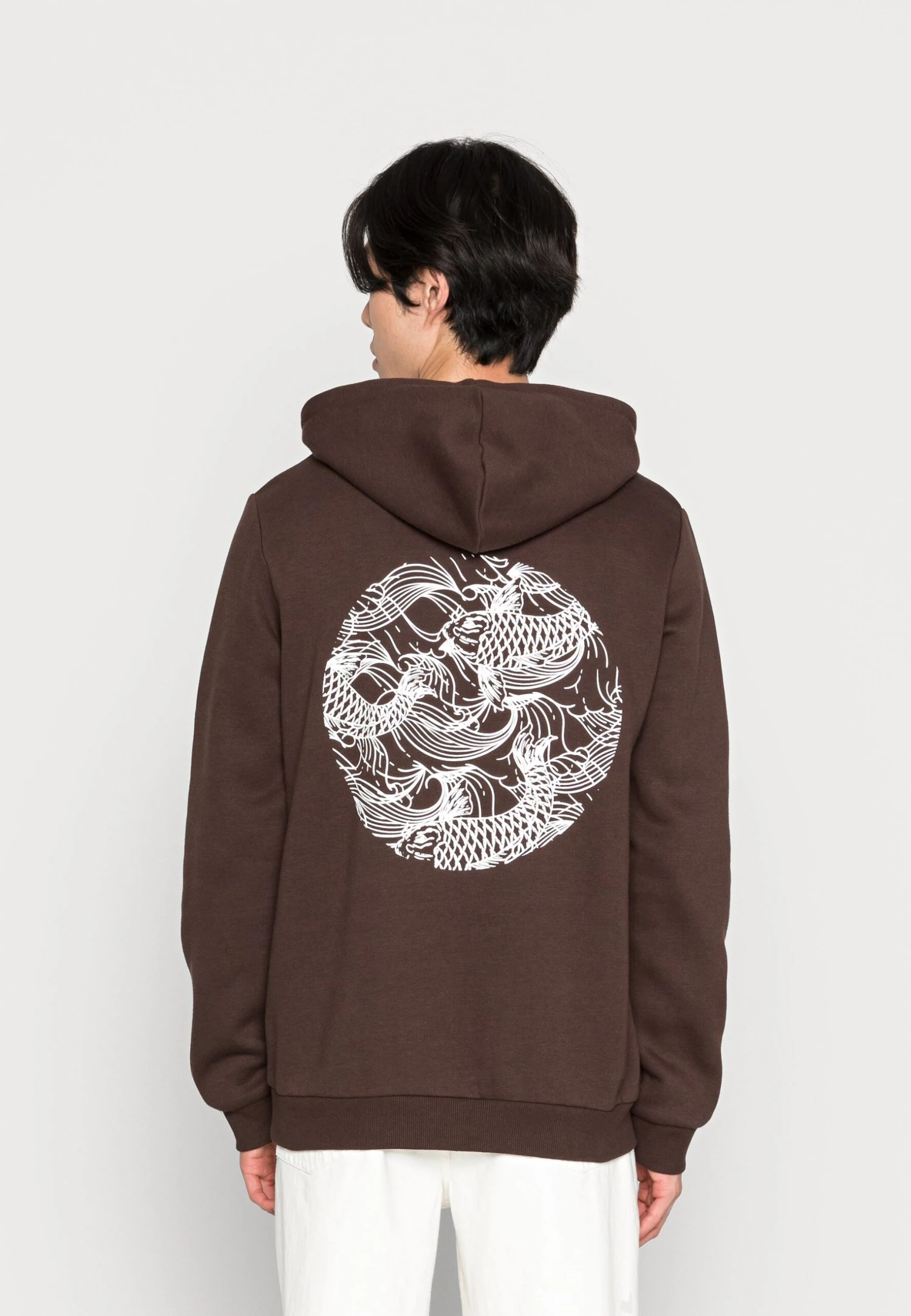 Pier One Hoodie - Dark Brown 3 Pier One Hoodie - Dark Brown