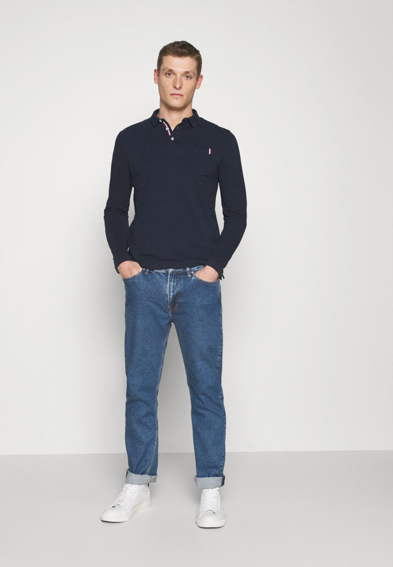 Pier One Poloshirt - Dark Blue 4 Pier One Poloshirt - Dark Blue - Afbeelding 2