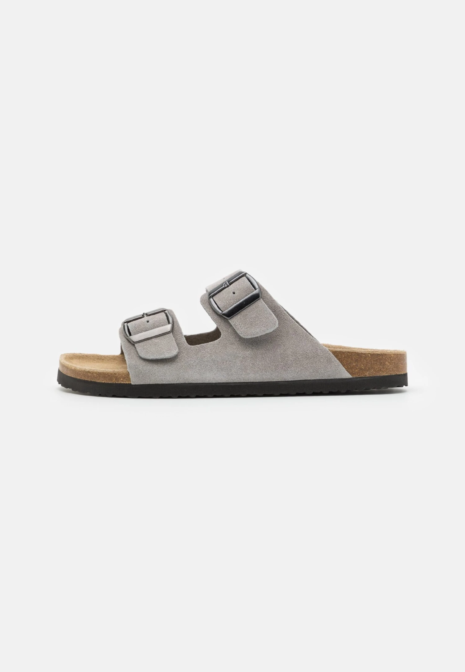 Pier One Leather Unisex - Pantoffels - Grey 3 Pier One Leather Unisex - Pantoffels - Grey