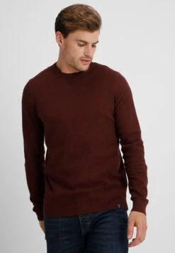 Pier One Trui - Mottled Bordeaux