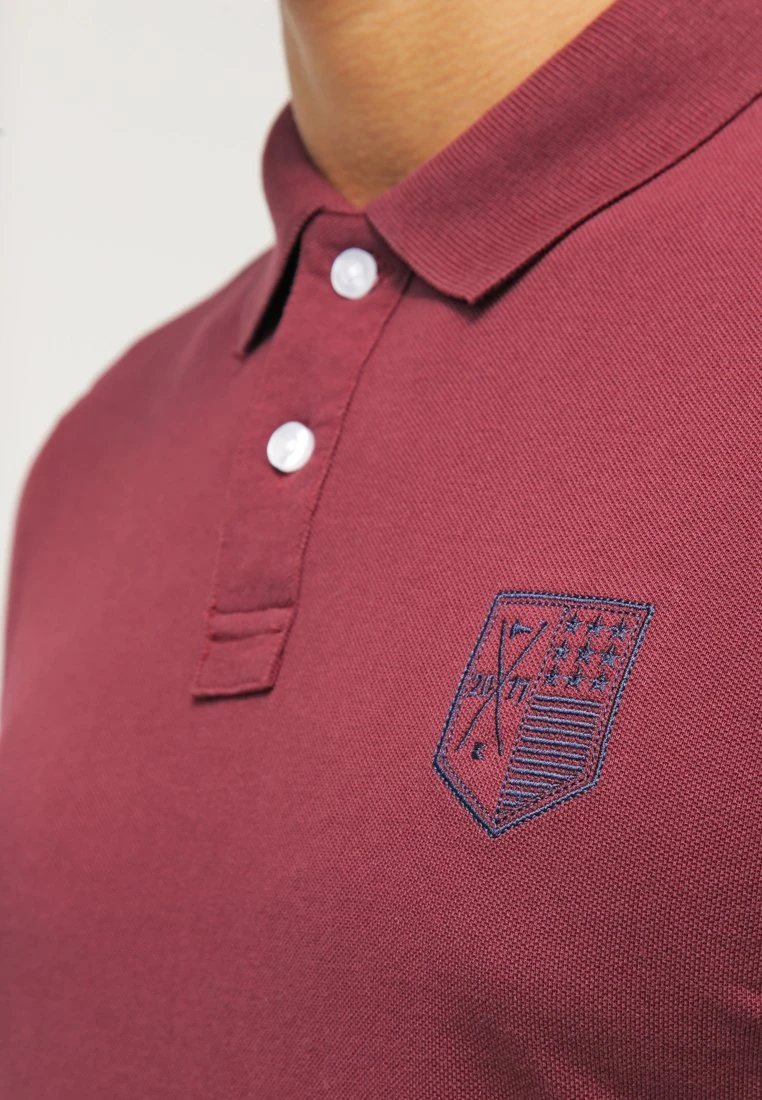 Pier One Poloshirt - Bordeaux 6 Pier One Poloshirt - Bordeaux - Afbeelding 4