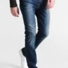Pier One Straight Leg Jeans - Washed Dark Blue 1 Pier One Straight Leg Jeans - Washed Dark Blue -Pier One cb9af6f2a5f040458294712e4f6a805c