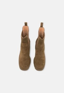 Pier One Leather - Enkellaarsjes Met Hoge Hak - Khaki 13 Pier One Leather - Enkellaarsjes Met Hoge Hak - Khaki -Pier One d027936bad924b7580f943497494a525