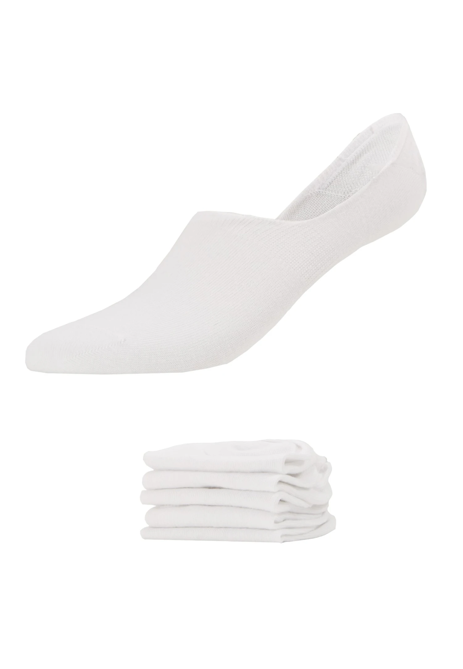 Pier One 5 Pack - Enkelsokken - White 4 Pier One 5 Pack - Enkelsokken - White - Afbeelding 2