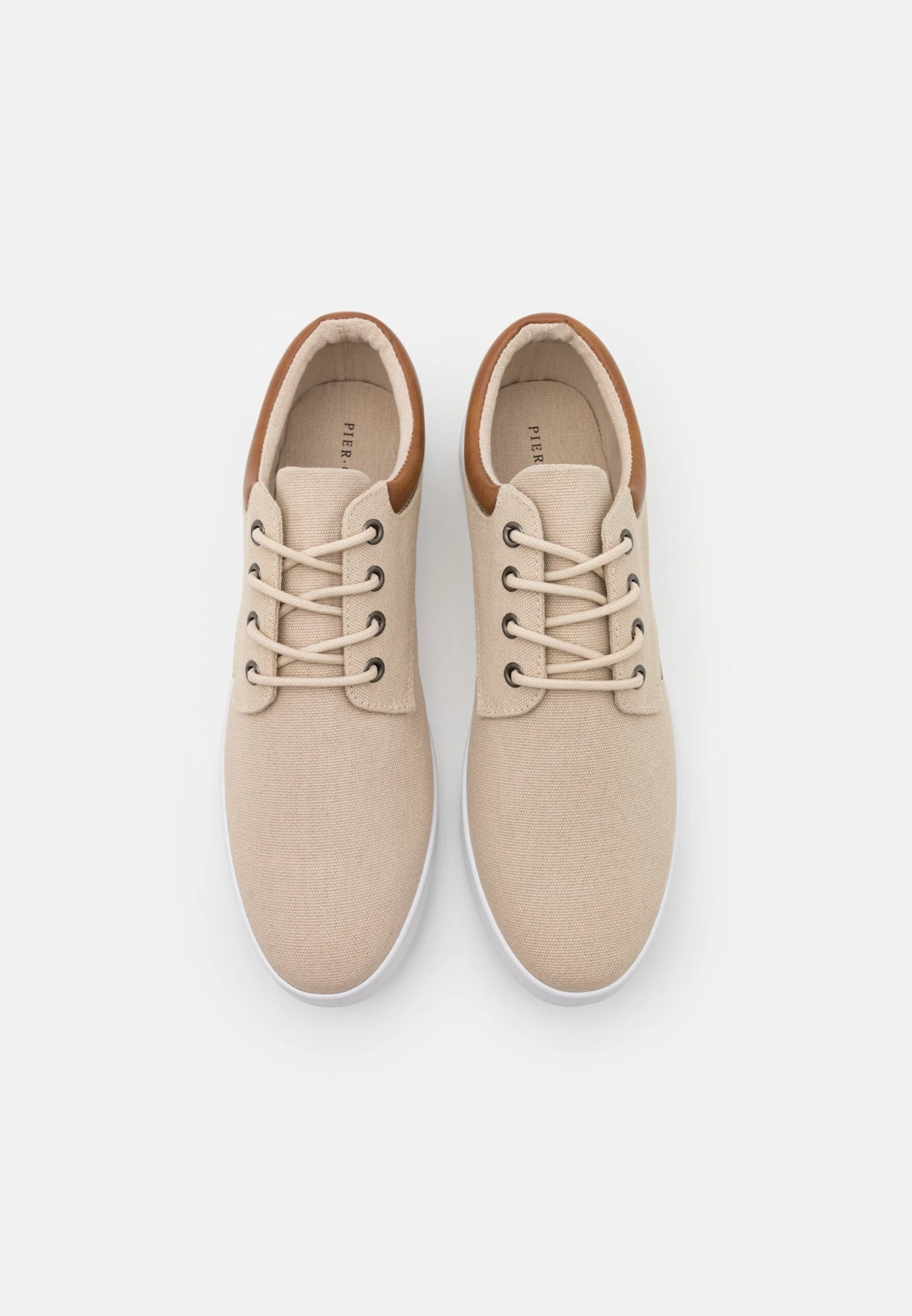 Pier One Unisex - Sneakers Laag - Beige 6 Pier One Unisex - Sneakers Laag - Beige - Afbeelding 4
