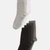 Pier One 7 Pack - Sokken - Black/Grey 1 Pier One 7 Pack - Sokken - Black/Grey -Pier One d26452127fa344779c511cf269397153
