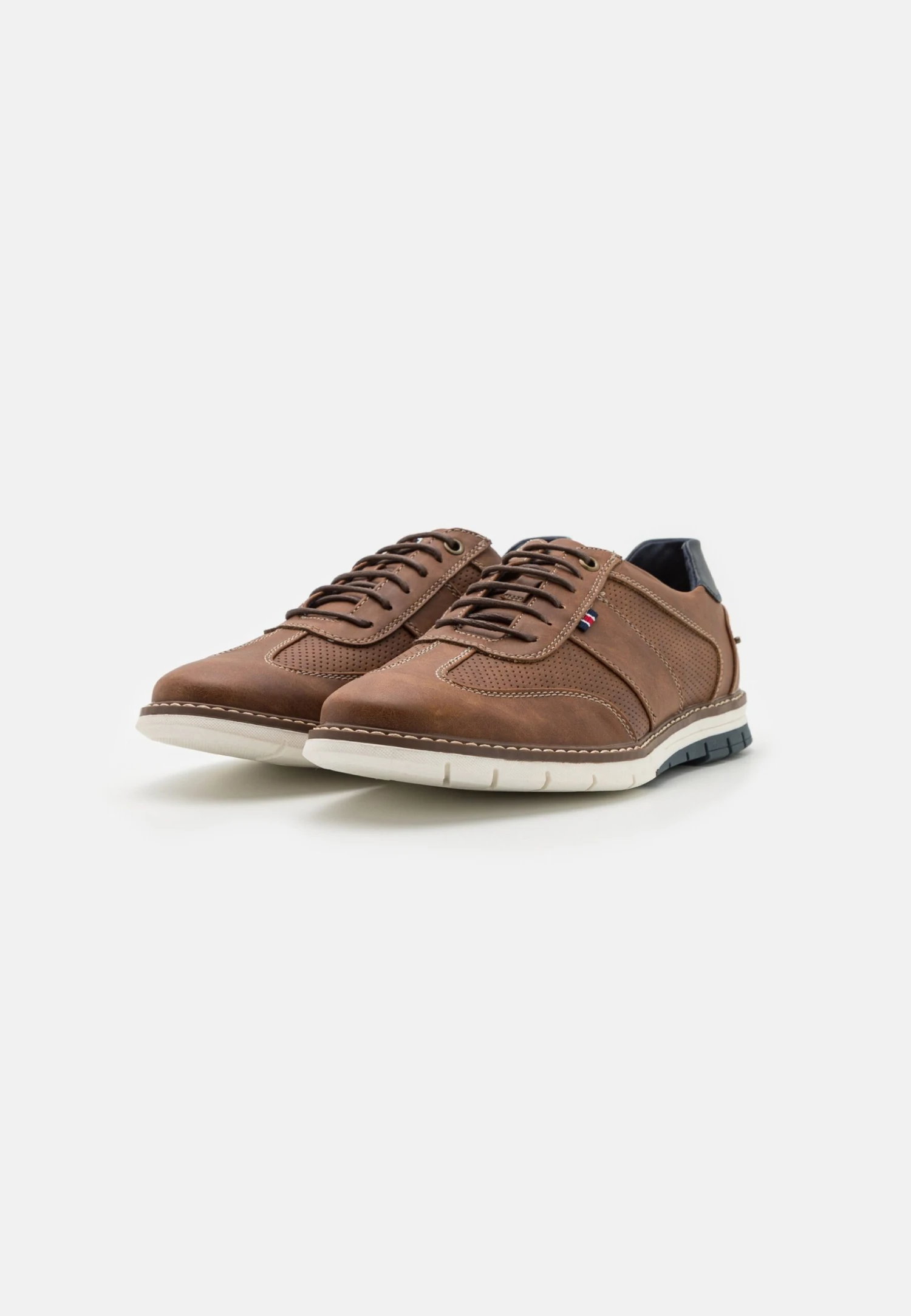 Pier One Sportieve Veterschoenen - Dark Brown 4 Pier One Sportieve Veterschoenen - Dark Brown - Afbeelding 2